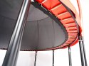 Trampolina Ogrodowa Jumpi 252cm/8FT Maxy Comfort Plus Pomarańczowa